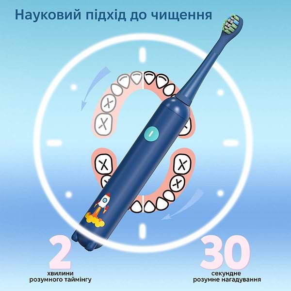 Фото - Зубная щетка электрическая INSPIRE K5 4 насадки Blue (ins-k5-4noz-case-blue)