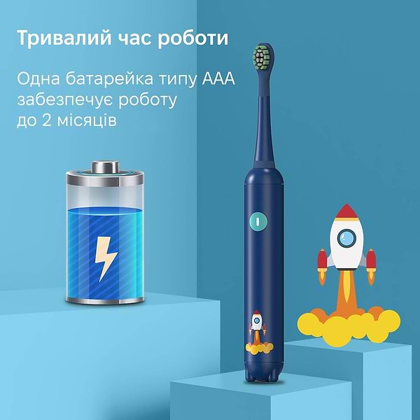 Фото - Зубная щетка электрическая INSPIRE K5 4 насадки Blue (ins-k5-4noz-case-blue)