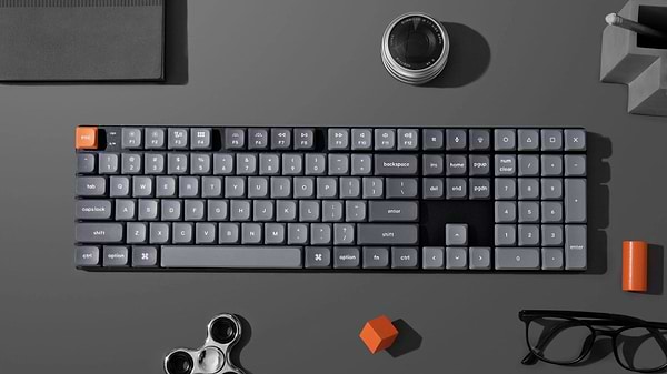 Фото - Клавиатура беспроводная Keychron K5 Max 104Key Gateron MX 2.0 Red WL/BT/USB-A (K5M-A1-UA)