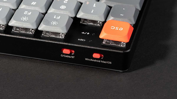 Фото - Клавиатура беспроводная Keychron K5 Max 104Key Gateron MX 2.0 Red WL/BT/USB-A (K5M-A1-UA)