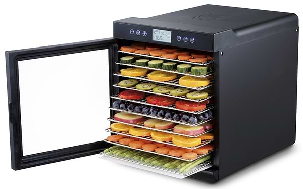 Фото - Сушарка для фруктів та овочів WetAir WFD-K700BSS