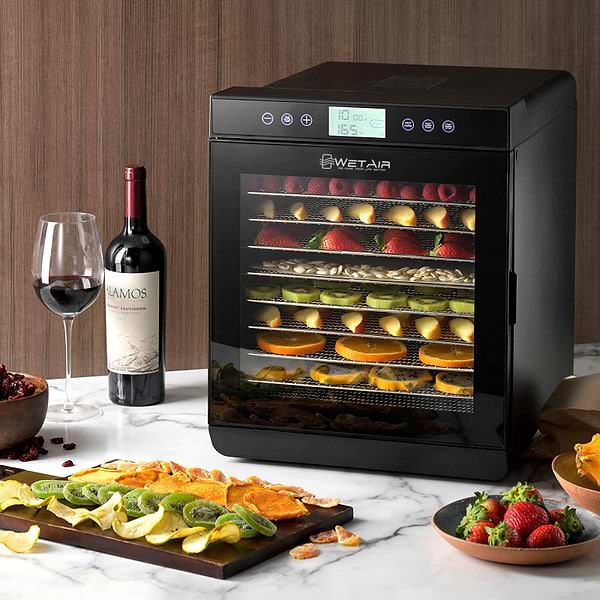 Фото - Сушарка для фруктів та овочів WetAir WFD-K700BSS
