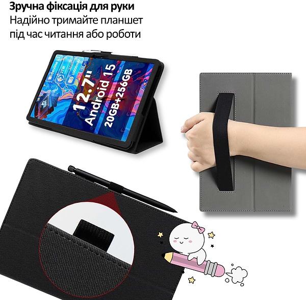 Фото - Чехол для планшета BeCover Slimbook for Teclast ArtPad Pro 12.7" Black (715129)