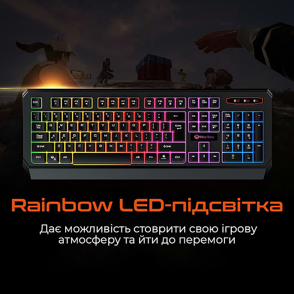 Фото - Клавиатура проводная игровая Meetion MT-K9320-A-RUA
