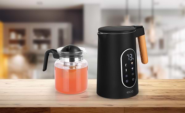 Фото - Електричний чайник ECG RK 1799 Smart Black