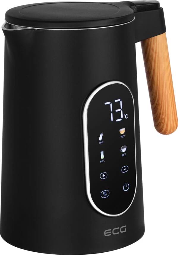 Электрический чайник ECG RK 1799 Smart Black - Фото 1