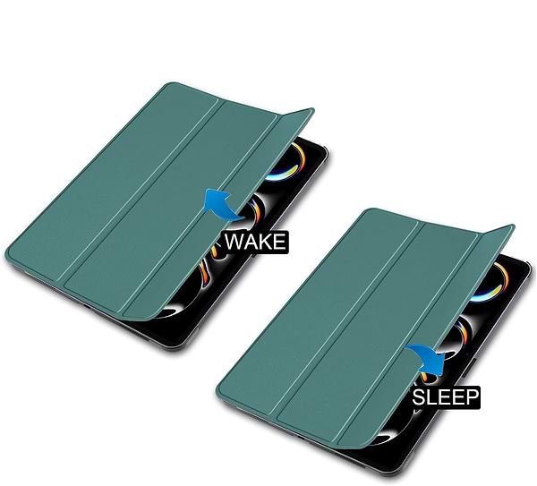 Фото - Чехол для планшета BeCover Smart Case for Apple iPad Pro 11'' M4 2024 Dark Green (711623)