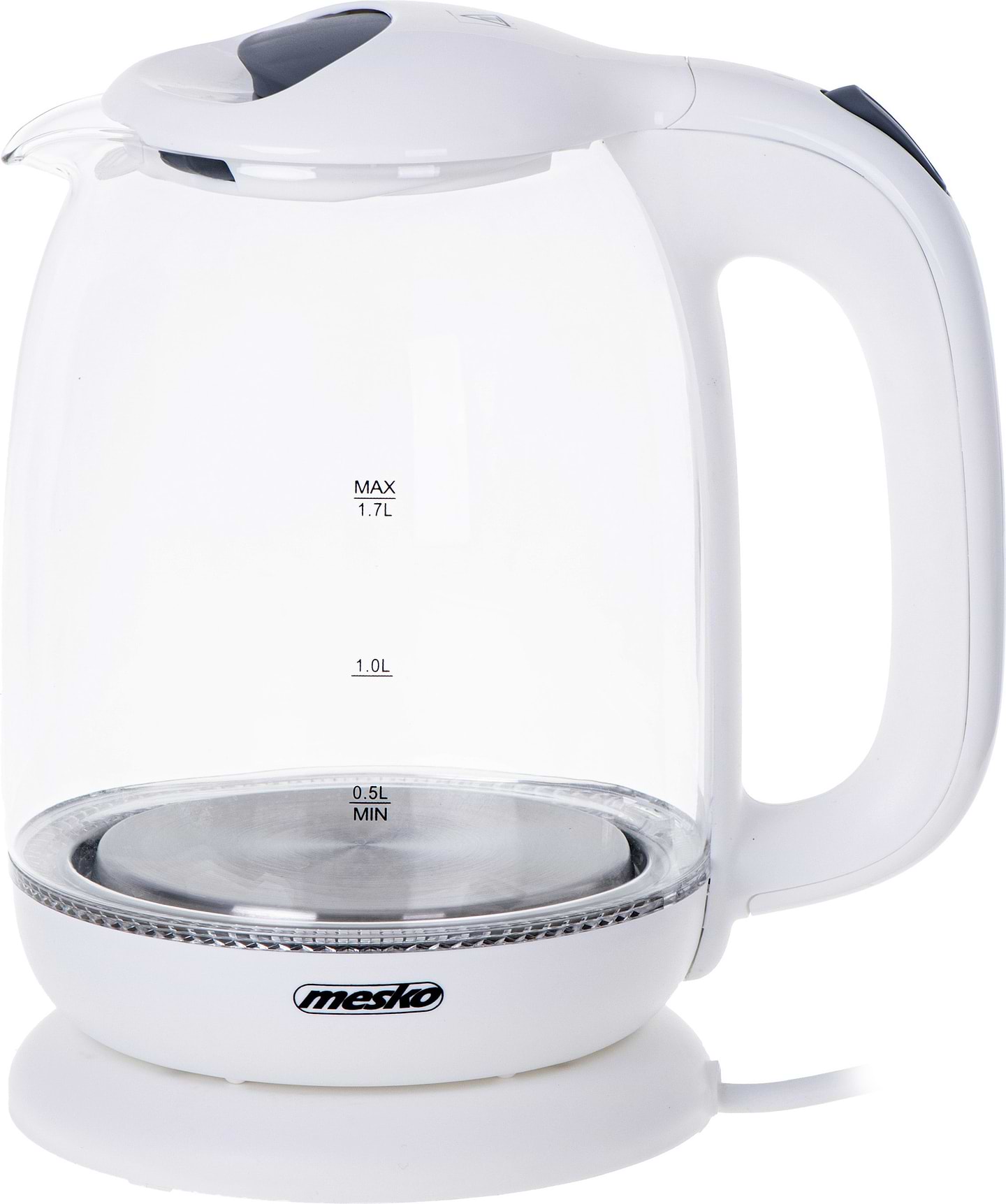 Электрический чайник Mesko MS 1302 White - Фото 1