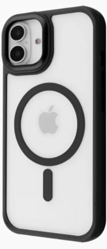 Чохол для смартфону Proove Clear Essence Case with Magnetic Ring iPhone 17 Black (PCCEIP170002) - Фото 1