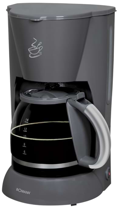 Кавоварка крапельна Bomann КА 183 CB Grey - Фото 1