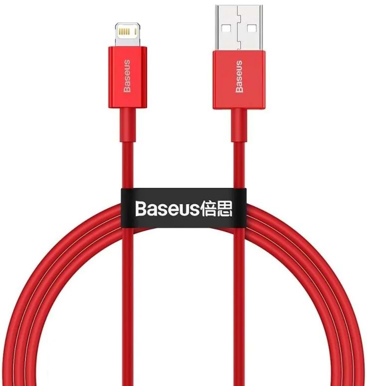 Кабель Baseus Superior Fast Charging USB-Lightning 1m Red (CALYS-A09)