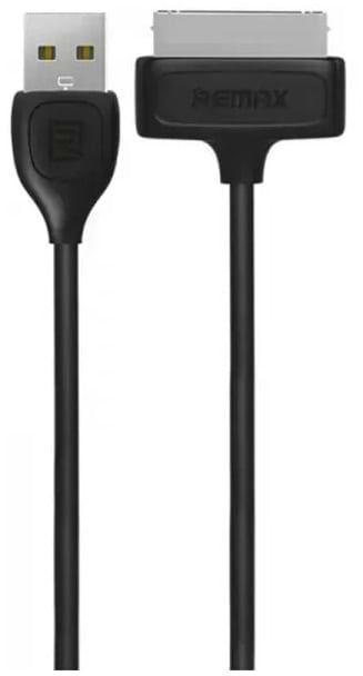 Фото - Адаптер Remax RC-006i4 Light iPhone 4/4s USB - 30-pin (M/M) 1 м Black (2001001750114)