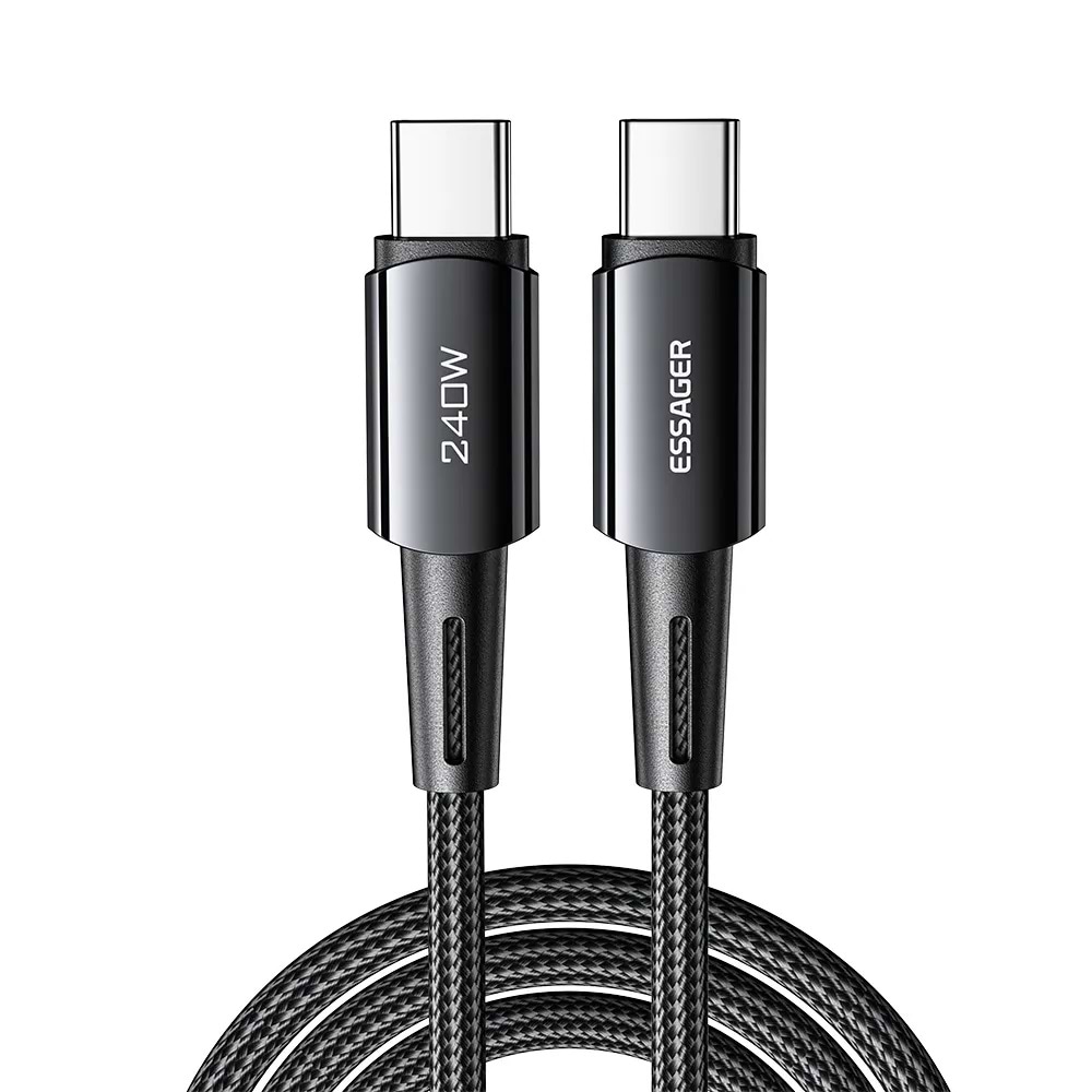 Кабель синхронізації даних Essager Sunset C-C 240W Data cable 2m (EXCTT3-CGA0G-P)