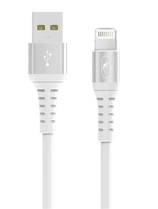 Фото - Кабель синхронизации данных SkyDolphin S05L TPE Frost Line USB - Lightning 1m White (USB-000548)