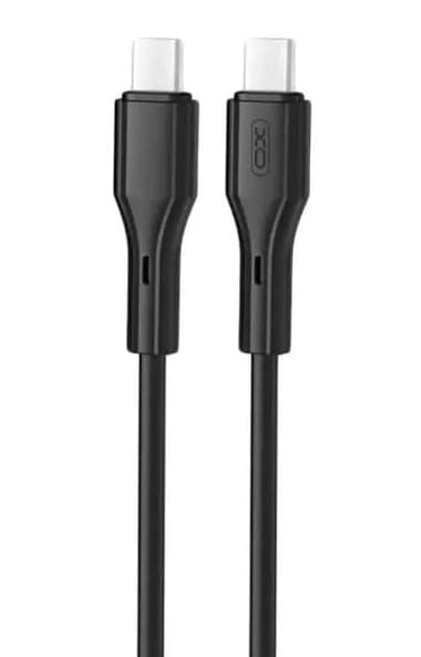 Фото - Кабель синхронизации данных XO Type-C - Type-C  60 W  1m (NB-Q231B-BK)