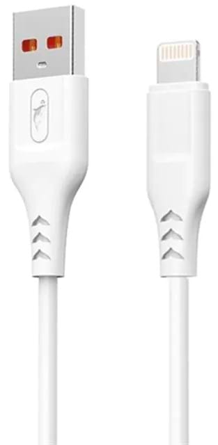 Кабель синхронізації даних SkyDolphin S61LB USB - Lightning 2 м White (USB-000574)
