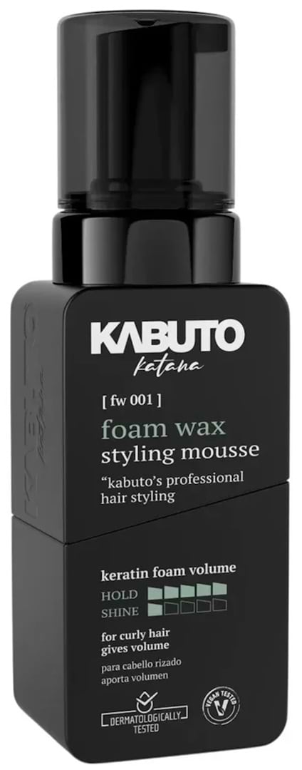 Пінка для укладки волосся Kabuto Katana Hair Styling Foam Wax 250 ml (8685077950490)