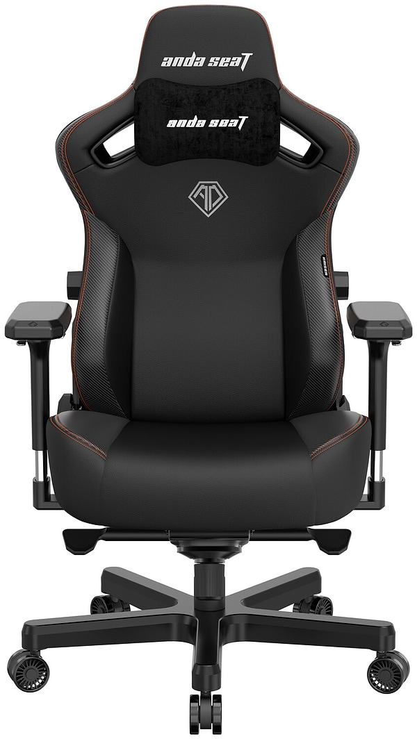 Фото - Крісло для геймерів Anda Seat Kaiser 3 Size XL Black (AD12YDC-XL-01-B-PVC)