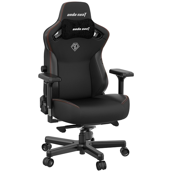 Фото - Крісло для геймерів Anda Seat Kaiser 3 Size XL Black (AD12YDC-XL-01-B-PVC)