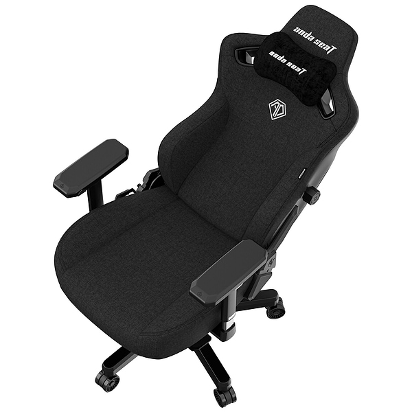 Фото - Крісло для геймерів Anda Seat Kaiser 3 Size XL Black  (AD12YDC-XL-01-B-CF)