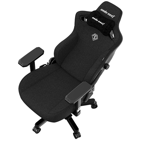 Фото - Кресло для геймеров Anda Seat Kaiser 3 Size L Black Fabric (AD12YDC-L-01-B-CF)