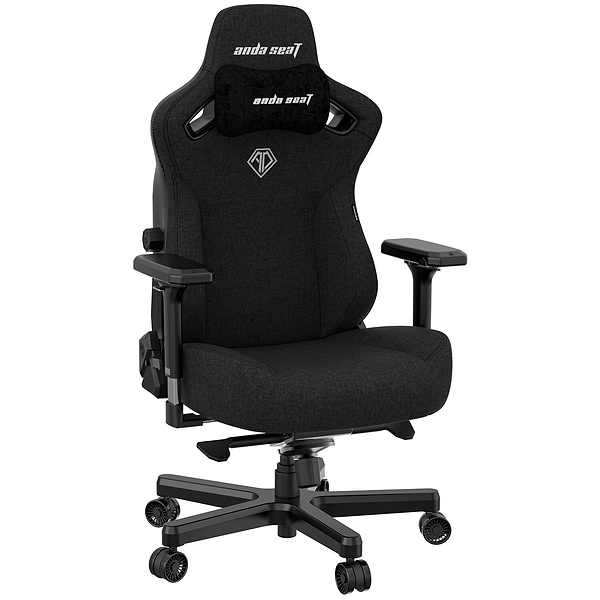 Фото - Кресло для геймеров Anda Seat Kaiser 3 Size L Black Fabric (AD12YDC-L-01-B-CF)