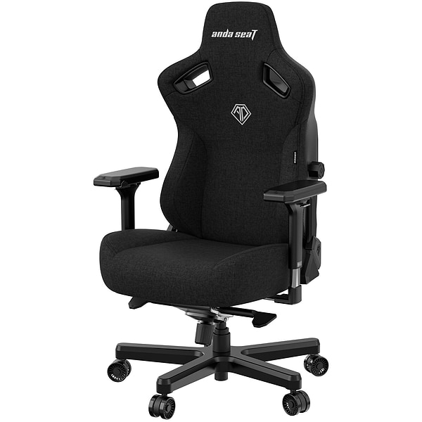 Фото - Кресло для геймеров Anda Seat Kaiser 3 Size L Black Fabric (AD12YDC-L-01-B-CF)