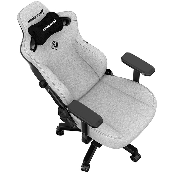 Фото - Крісло для геймерів Anda Seat Kaiser 3 Size L Grey Fabric (AD12YDC-L-01-G-PV/F)