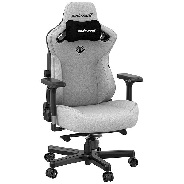 Фото - Крісло для геймерів Anda Seat Kaiser 3 Size L Grey Fabric (AD12YDC-L-01-G-PV/F)