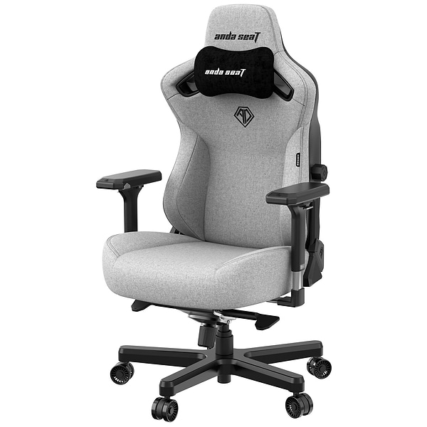 Фото - Крісло для геймерів Anda Seat Kaiser 3 Size L Grey Fabric (AD12YDC-L-01-G-PV/F)