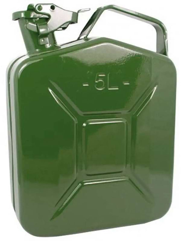 Фото - Каністра паливна Сталь 5 л (79005)