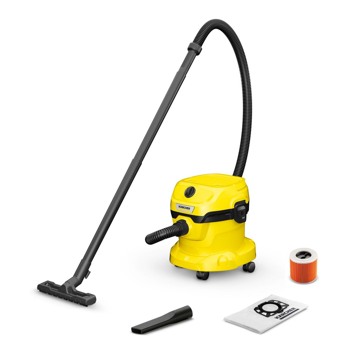 Пылесос для сухой уборки с мешком Karcher  WD 2 V-12/4/18/C - Фото 1
