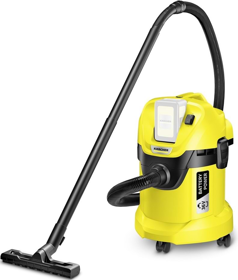 Уцінка - Пилосос для сухого прибирання з мішком Karcher WD 3 Battery (без АКБ)