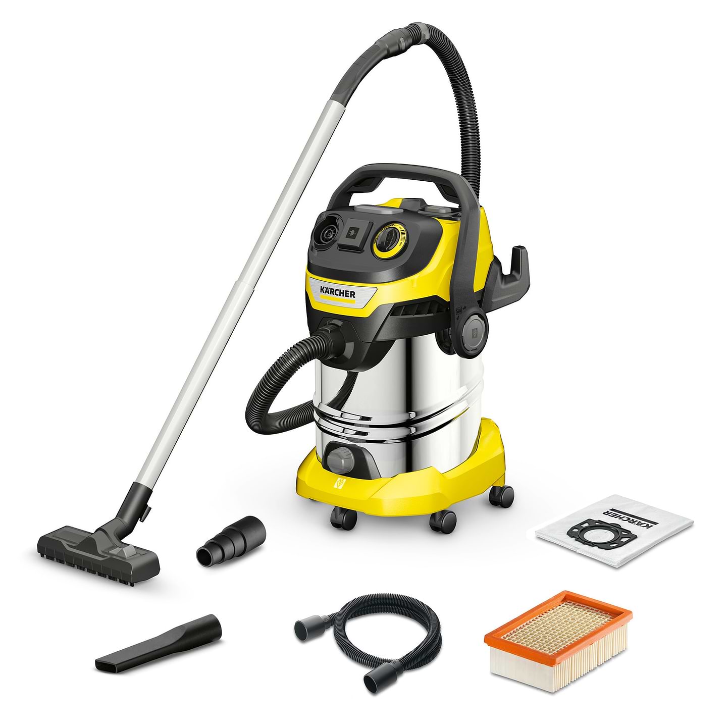 Пылесос для сухой уборки с мешком Karcher WD 6 P S V-30/6/22/T (WD 6 Premium) - Фото 1
