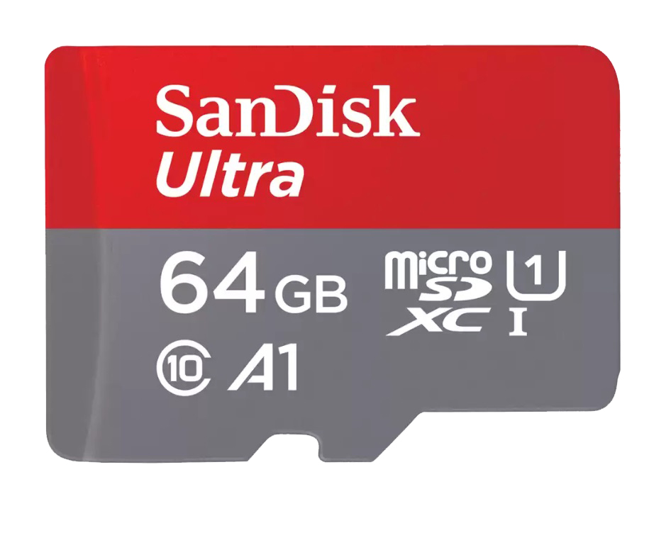 Карта пам'яті SanDisk Ultra microSDXC 64GB + SD Adapter (SDSQUAB-064G-GN6MA)