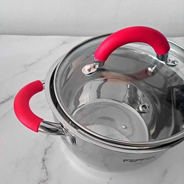 Фото - Кастрюля Pepper Begonia 24 см 5.8 л (PR-1111-24)