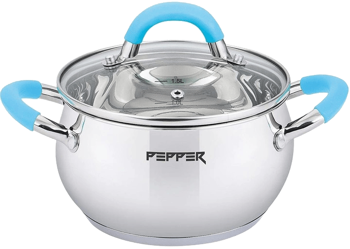 Каструля Pepper Bell 22 см 4.7 л (PR-1112-22) - Фото 1