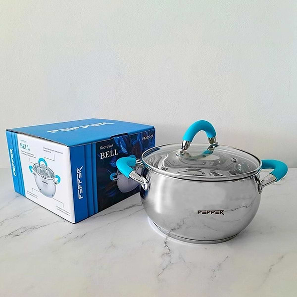 Фото - Кастрюля Pepper Bell 22 см 4.7 л (PR-1112-22)
