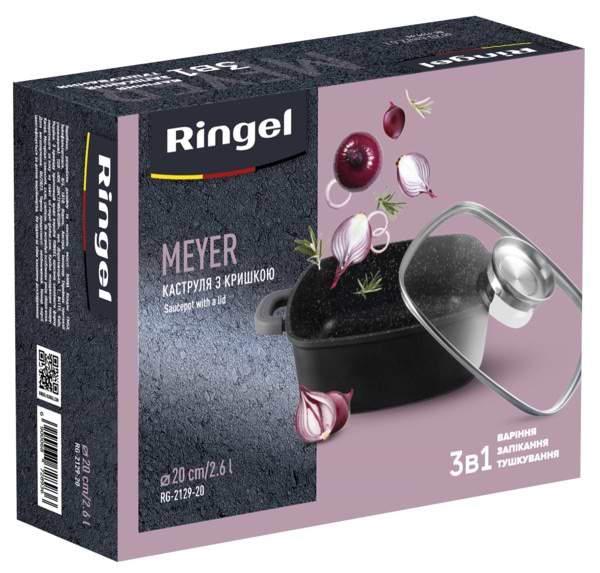 Фото - Кастрюля Ringel Meyer 20 см 2.4 л (RG-2129-20)