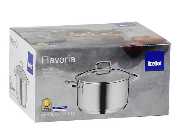 Фото - Каструля Kela Flavoria 20 см 3.2 л (10175)