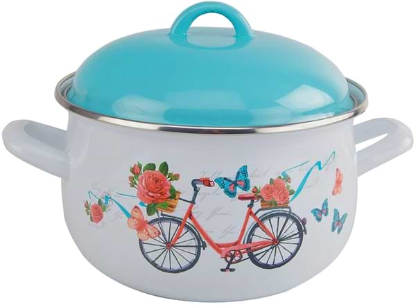 Фото - Каструля Gusto Веломандрівка 20 см 4,0 л (GT-T-120-VM)