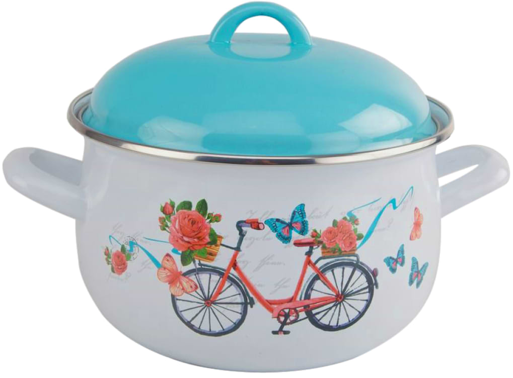 Каструля Gusto Веломандрівка 16 см 2,1 л (GT-T-116-VM) - Фото 1