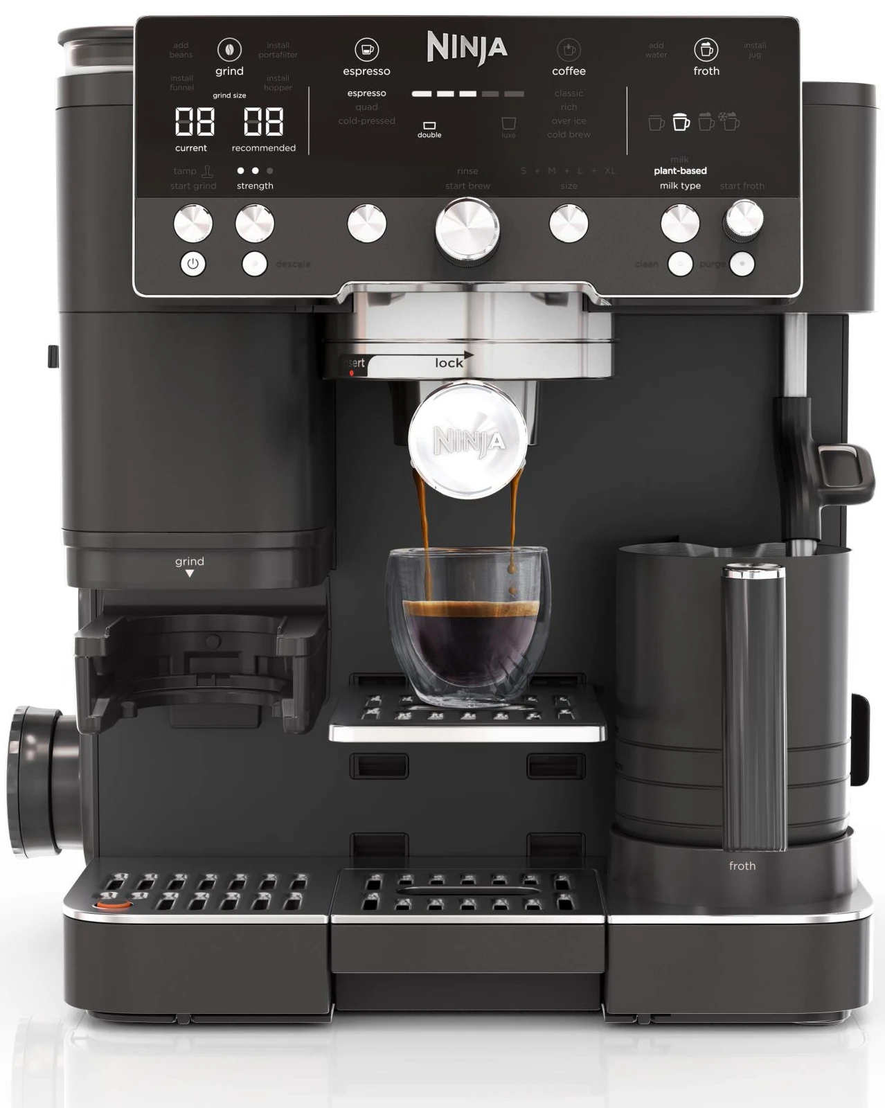 Кавоварка ріжкова Ninja Luxe Cafe Premier (ES601EUBK)