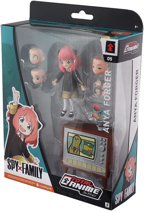 Фото - Колекційна фігурка Total Anime серії Сім'я шпигуна W1 - АНЯ (з аксесуарів) (KAZ0005-W1)