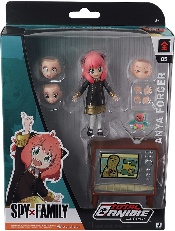 Фото - Колекційна фігурка Total Anime серії Сім'я шпигуна W1 - АНЯ (з аксесуарів) (KAZ0005-W1)