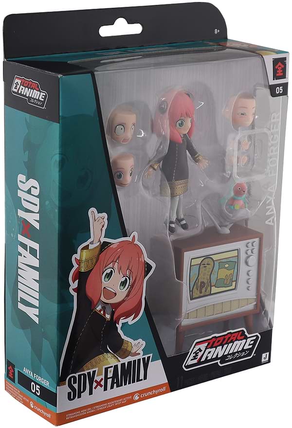 Фото - Колекційна фігурка Total Anime серії Сім'я шпигуна W1 - АНЯ (з аксесуарів) (KAZ0005-W1)