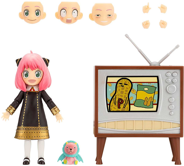 Фото - Колекційна фігурка Total Anime серії Сім'я шпигуна W1 - АНЯ (з аксесуарів) (KAZ0005-W1)