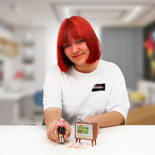 Фото - Колекційна фігурка Total Anime серії Сім'я шпигуна W1 - АНЯ (з аксесуарів) (KAZ0005-W1)