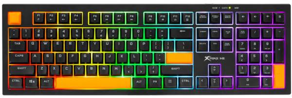 Фото - Клавиатура проводная игровая XTRIKE ME KB-512 UA USB Black (KB-512BKUA) Фото - Клавиатура проводная игровая XTRIKE ME KB-512 UA USB Black (KB-512BKUA)