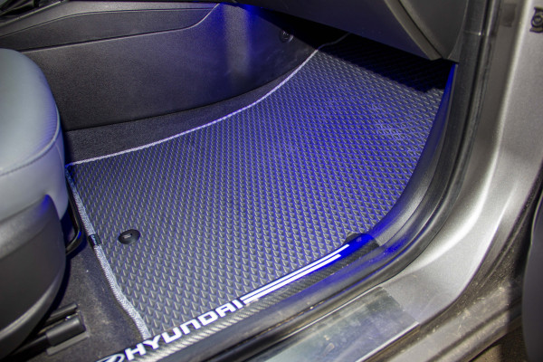 Фото - EVA коврики в салон авто передние EVAtech для Elantra (AD) Hyundai 2015-2020 6 поколение Sedan USA HY1478AB2KH3KBB